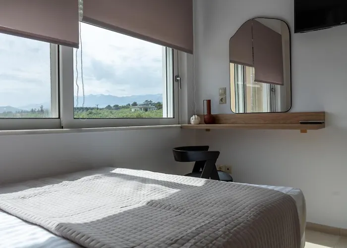 Nyaraló Ros Solis Luxure House Hriszí Aktí Haniá